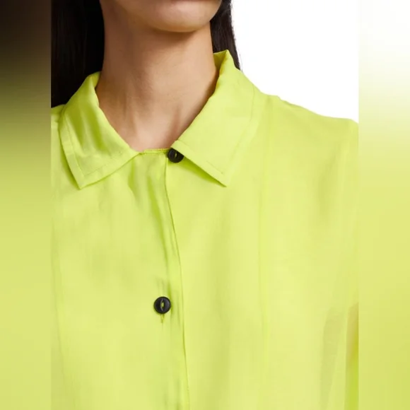 [NEW] RAG & BONE Reed Shirt in Lime - Picture 9 of 13